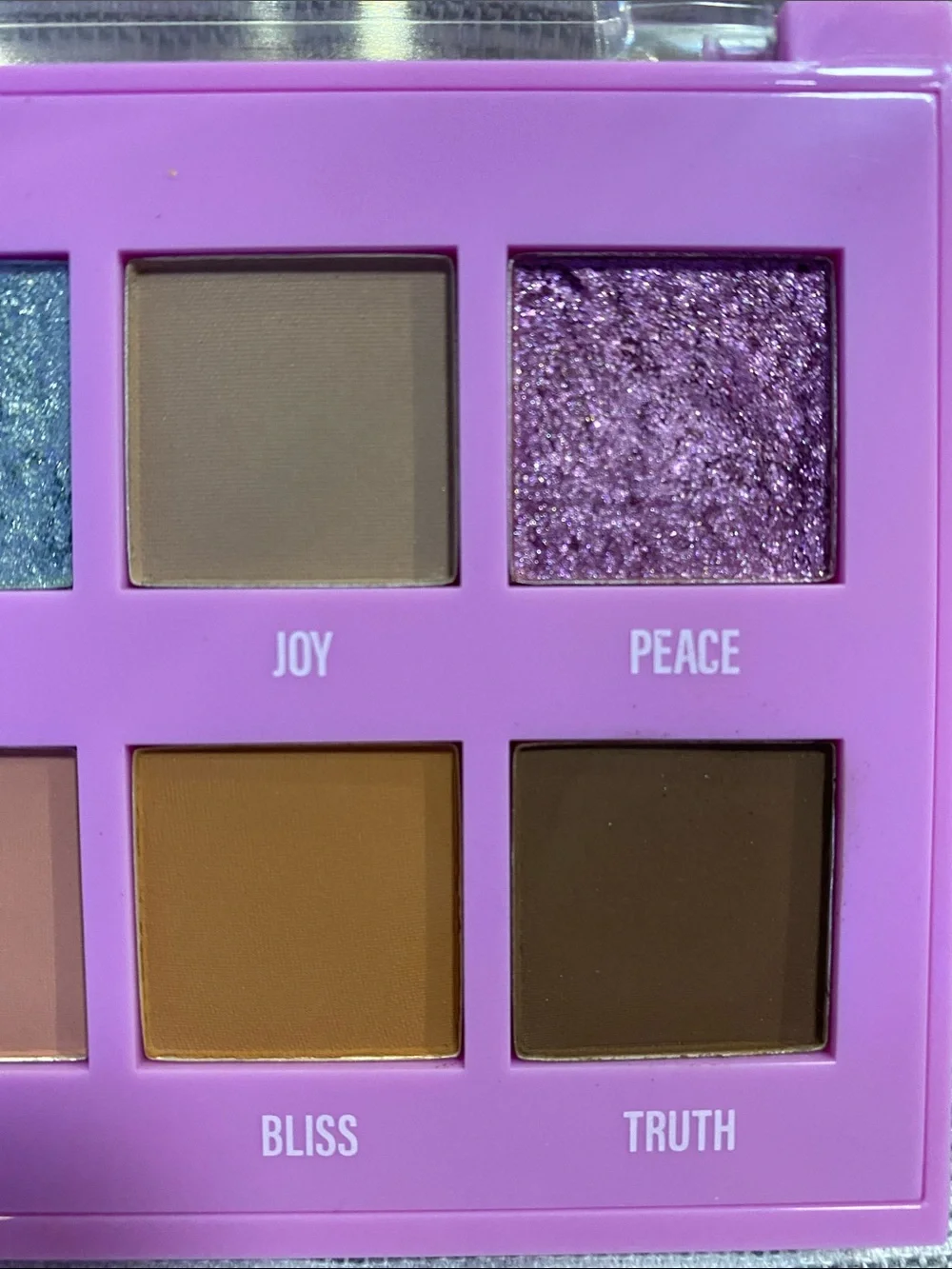 NWOT Purple Eyeshadow Palette — Mixed Matte & Shimmer Purples